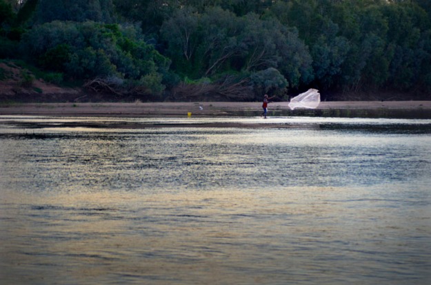 Net Fishing, Fitzroy River, Fitzroy Crossing